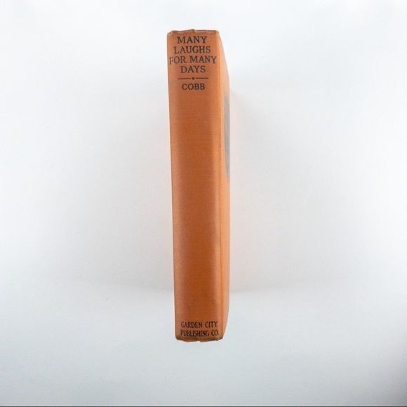 2/$50 - 1925 Hardcover w/ DJ Many Laughs for Many Days by Irvin S. Cobb - Picture 15 of 16